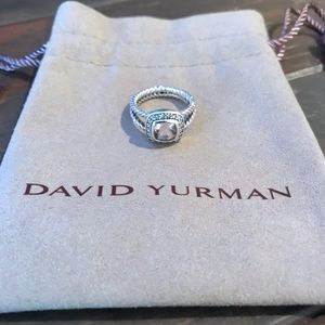 David Yurman Petite Albion Morganite Ring